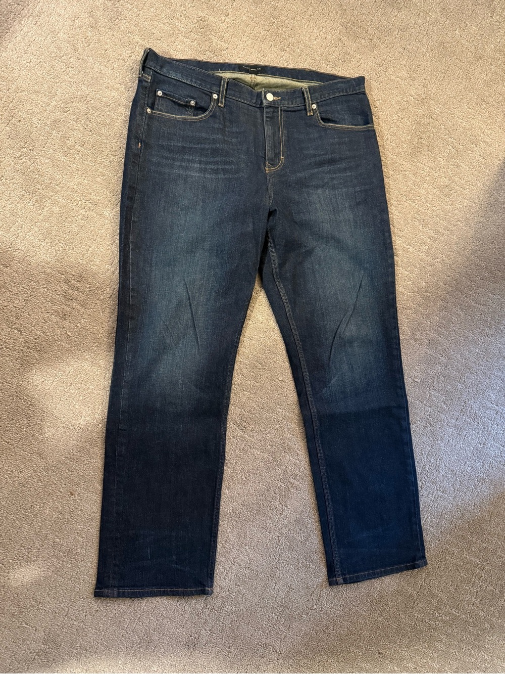 Banana Republic Athletic Fit Jeans Dark Wash Men's Size 38x32